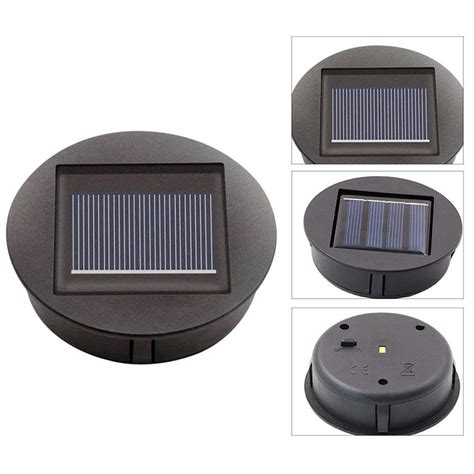 1xsmart Garden Solar Powered Replacement Round Led Light Insert Box To