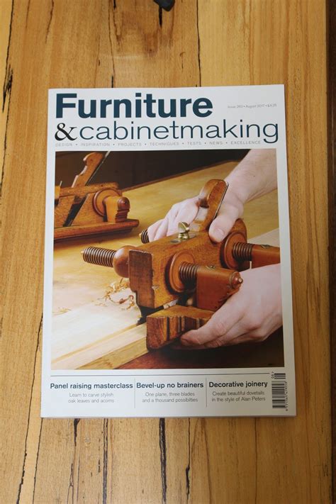 David Barron Furniture Furniture And Cabinet Making Magazine August 2017