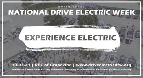 Nctcogtransportation On Twitter Our National Drive Electric Week