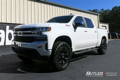 Chevy Silverado With In Fuel Assault Wheels And Toyo Open Country Rt