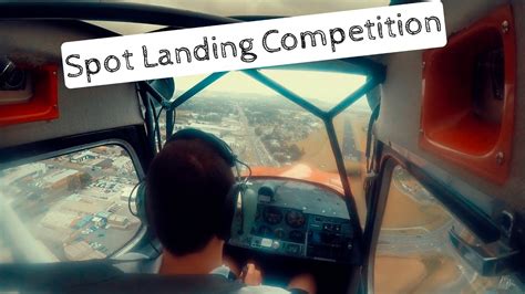 Spot Landing Competition American Champion Citabria Youtube