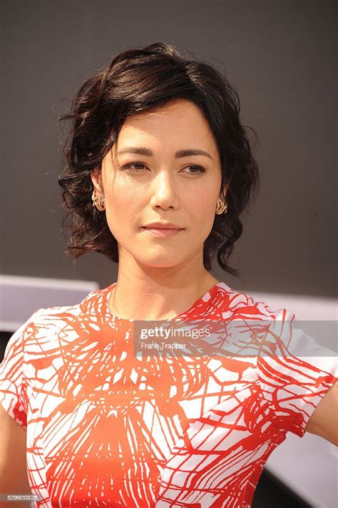 Actress Sandrine Holt Arrives At The Premiere Of Terminator Genisys