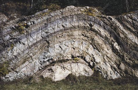 Anticline Stock Image C0120069 Science Photo Library