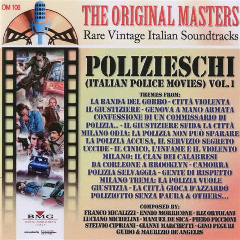 Polizieschi Vol 1 Italian Police Movies The Original Masters Rare