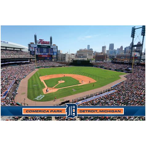 Detroit Tigers 23 X 34 Stadium Wall Poster No Size