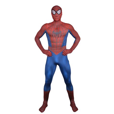 New Raimi Spider Man Costume 3d Printing Spiderman Suit Spandex Full