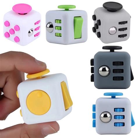 Fidget Cube Fidget Toy Para Adicionar E Alívio Do Estresse Fidget