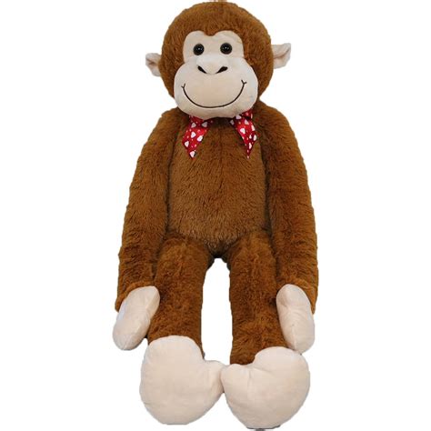 Valentines Day Large Hanging Monkey Plush Toy