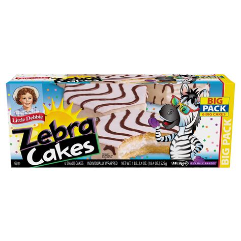 Little Debbie Zebra Cakes Big Pack Shop Snack Cakes At H E B