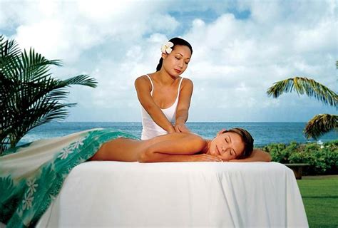 Massage On Lanai Massage For Men Good Massage Kauai Resorts Hotels