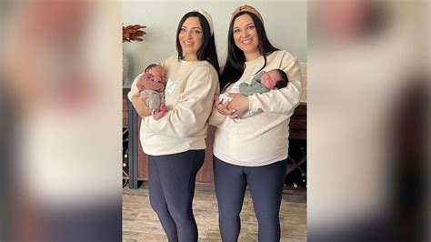Identical Twin Sisters Give Birth On Same Day In Same Hospital Good Morning America