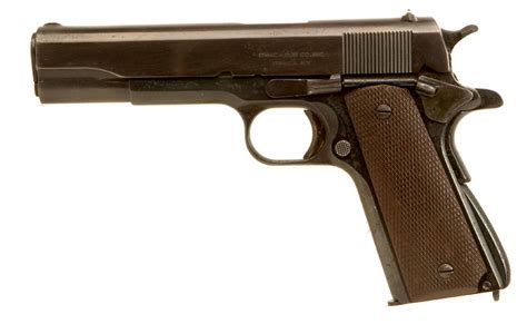 Deactivated Old Spec Wwii Ithaca Colt 1911a1 Allied