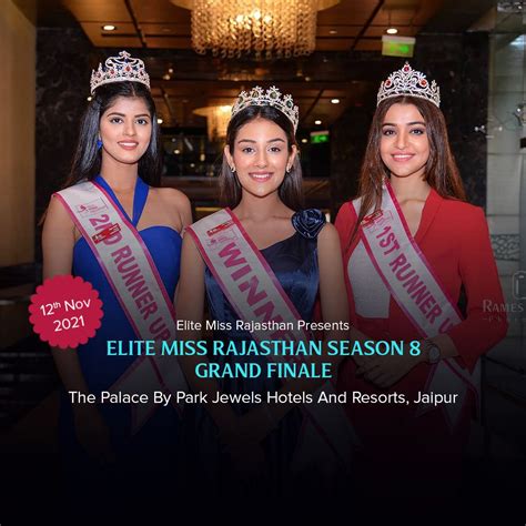 Elite Miss Rajasthan Season 8 Grand Finale Are You Ready Girls 👈