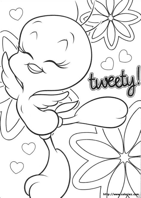 Tweety Bird Coloring Pages Coloring Pages Free Coloring Pages