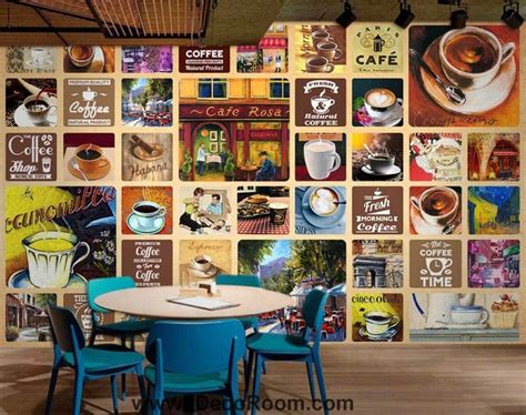 Pin On Restaurant Ktv Club Bar Coffee Shop Wall Murals Wallpaper