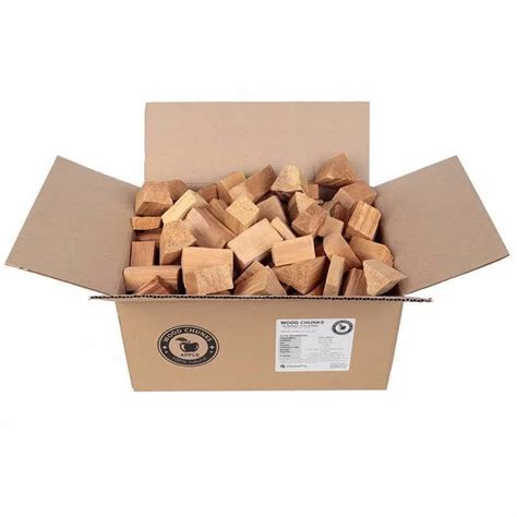 Apple Wood Chunks 15 Litres Box Buy Barbecue Wood Chunkssmoking Wood