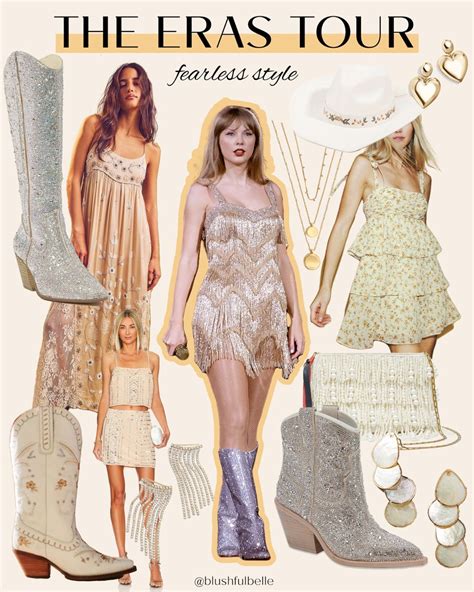Outfit Inspiration For The Fearless Era Taylor Swift The Eras Tour Outfit Ideas Concert