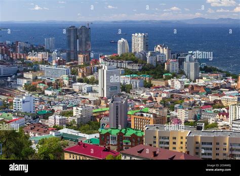 The Skyline Of Vladivostok Hi Res Stock Photography And Images Alamy