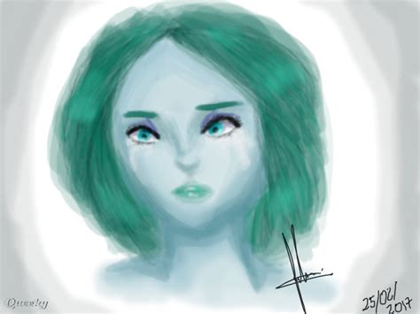 Sadness ← A Fantasy Speedpaint Drawing By Tinasartdesign Queeky