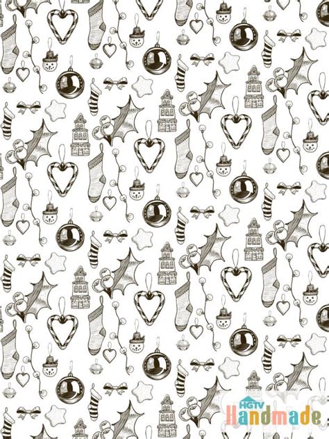 Plus this printable for christmas is always growing! Christmas Wrapper Printable - Printable Christmas Wrapping ...