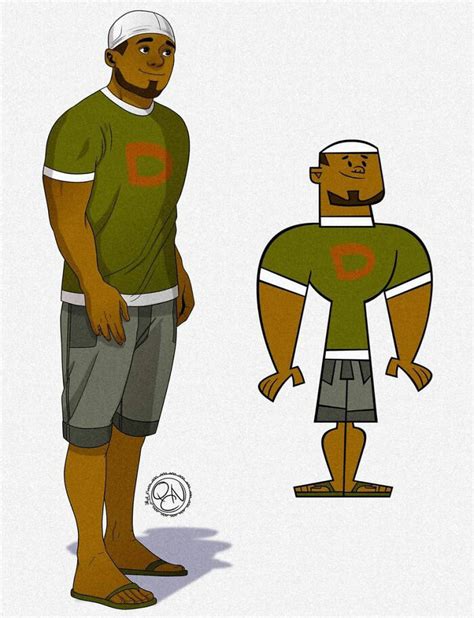 Artist Redraws 20 Total Drama Island Characters In A More Realistic Way