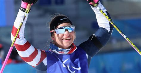 Ukrainian Born Oksana Masters Claims Usas First Gold Of Beijing 2022 Winter Paralympics