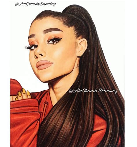 Pin By Onelovegrande♡🏹 On Pictures Of Grande Ariana Grande Drawings