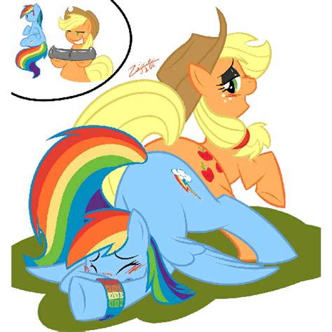 Rule 34 Animated Applejack Mlp Blush Dildo Earth Pony
