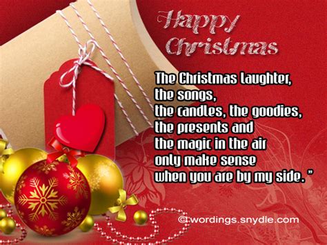 Christmas Messages For Special Someone Wordings And Messages