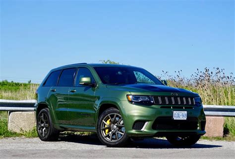 Review 2020 Jeep Grand Cherokee Trackhawk A Safe Sensible Suv Goes