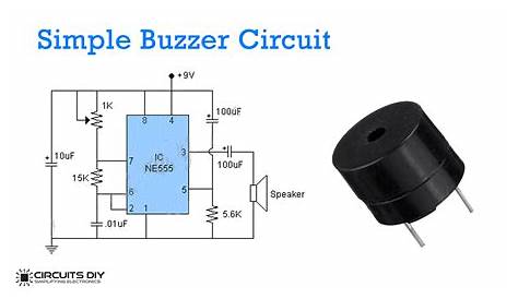 buzzer in circuit diagram