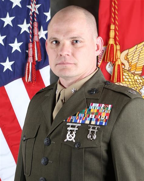 Lieutenant Colonel Mr Nakonieczny 1st Marine Division Leaders