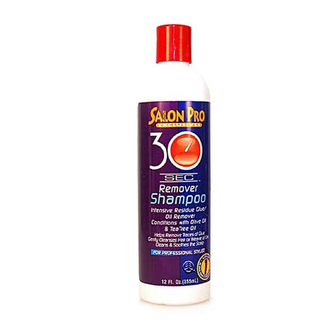 Salon Pro 30 Sec Remover Shampoo 12oz Cicelys Beauty Supply