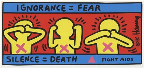 Fight Aids By Keith Haring On Artnet