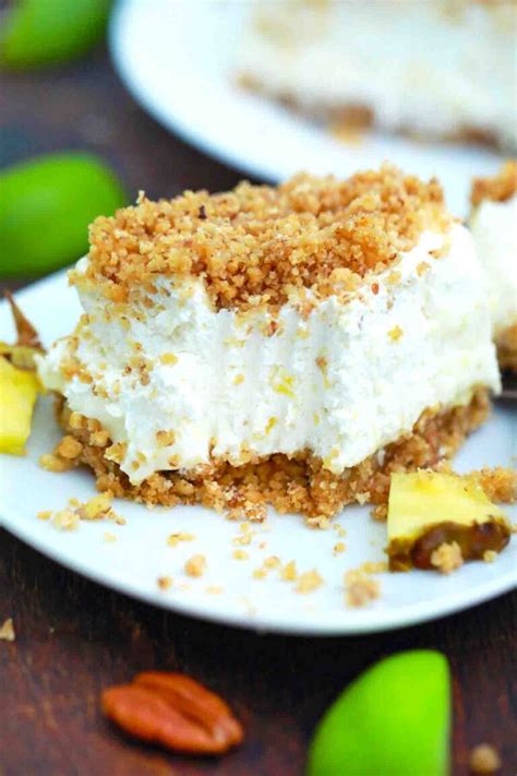 No Bake Pineapple Dream Dessert Recipe Video Sweet And Savory Meals