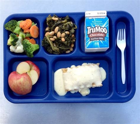 Lasagna Alfredo With Kale Salad From Sanders Elementary Jefferson
