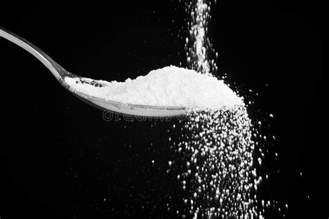 Spoon Full Of Sugar Stock Image Image Of Filling Overflowing 5821851