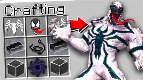 Jinvoque Anti Venom Pour Combattre Venom MalÉfique Dans Minecraft A