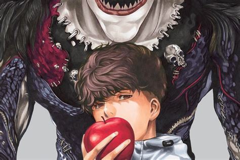 miss death note well ryuk s back together with kira kinda entertainment