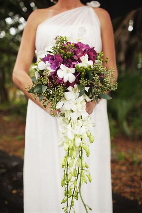 If you require your order sooner please message us first and we will do all we can to help you to recieve your order faster than. diy-rustic-florida-wedding-44 | Cascading bridal bouquets ...