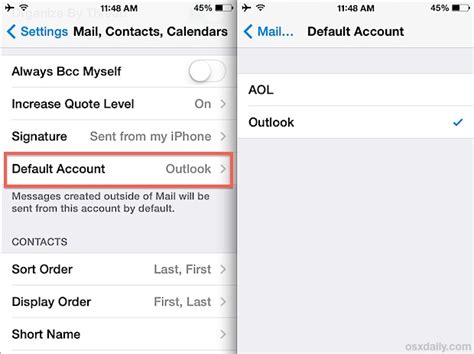 How To Change Email Default On Iphone Xr Senturintunes
