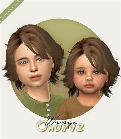 Sims 4 Toddler Cc Hair Alpha