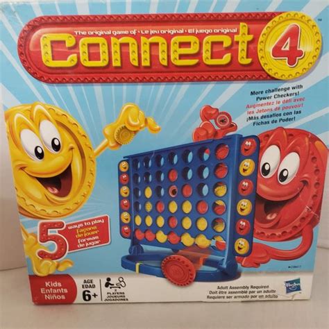 Hasbro Toys Hasbro Connect 4 Four Game Complete Poshmark