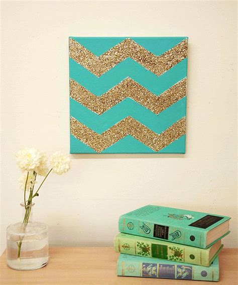Sparkle And Shine 7 Glitter Crafts For Kids Of All Ages Chevron Wall