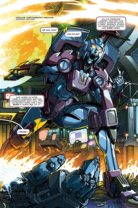 read online transformers spotlight arcee comic issue full