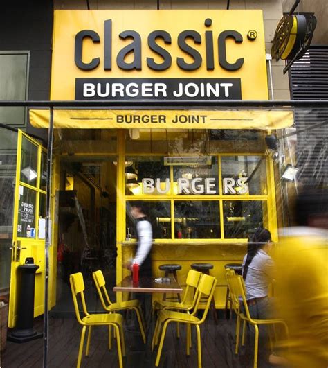 Classic Burger Joint Small Restaurant Design Small Restaurant