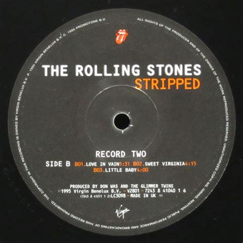 Пластинка Stripped Rolling Stones Купить Stripped Rolling Stones по цене 15000 руб