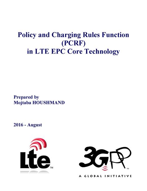 Policy And Charging Rules Function In Lte Epc Core Technology Policy