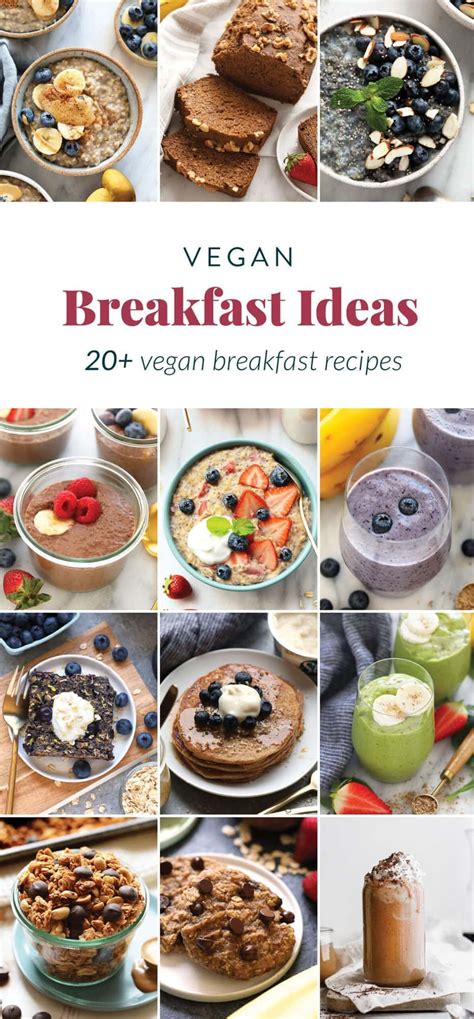 Easy Vegan Breakfast Ideas 25 Vegan Breakfasts Fit Foodie Finds