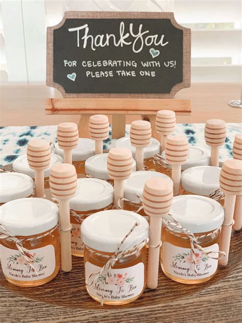 Honey Baby Shower Favor Jars Mommy To Bee Baby Shower Favors Etsy In